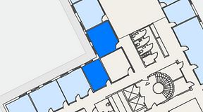 
							Planritning för iOffice Kungsgatan 64, 2 privata rum, 31 m²