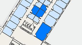 
							Planritning för Convendum Sundbyberg, 4 privata rum, 73 m²