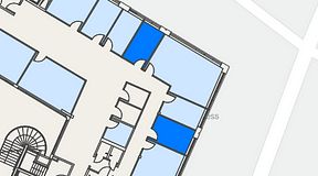 
							Planritning för Spaces Göteborg Gamlestan, 2 privata rum, 20 m²