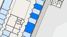 
							Planritning för FASTOFFICE Johanneslundsvägen 12, 3 privata rum, 33 m²