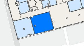 
							Planritning för United Spaces Götgatsbacken 22, 1 privata rum, 48 m²