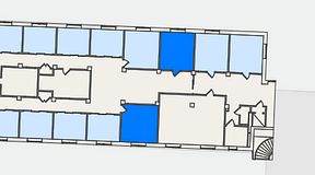
							Planritning för Regus Triangeln Station, 2 privata rum, 31 m²
