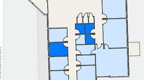 
							Planritning för Helio Frösundavik, 4 privata rum, 23 m²