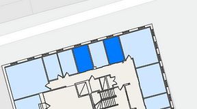 
							Planritning för Regus Östra Hamngatan, 2 privata rum, 20 m²