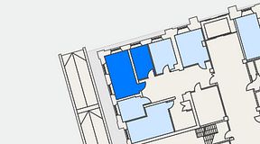 
							Planritning för High Court Börshuset, 2 privata rum, 31 m²