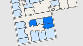 
							Planritning för Växthuset Vasatorpsvägen, 3 privata rum, 24 m²