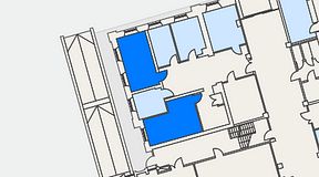 
							Planritning för High Court Börshuset, 2 privata rum, 38 m²