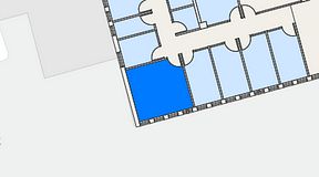 
							Planritning för Regus Lidingö, 1 privata rum, 20 m²