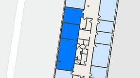 
							Planritning för Hagalunds Kontorshotell, Industrivägen 19, 2 privata rum, 83 m²