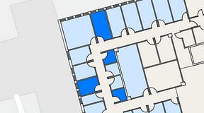 
							Planritning för Regus Lidingö, 4 privata rum, 23 m²