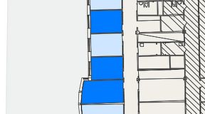 
							Planritning för FASTOFFICE Johanneslundsvägen 2, 3 privata rum, 48 m²