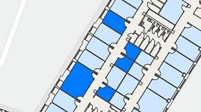 
							Planritning för Convendum Sundbyberg, 5 privata rum, 71 m²