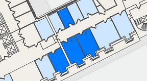 
							Planritning för 7A Posthuset, Vasagatan 28, 4 privata rum, 70 m²