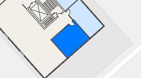 
							Planritning för FASTOFFICE Lunda, 1 privata rum, 30 m²