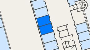 
							Planritning för Easy Office Spånga, 2 privata rum, 24 m²