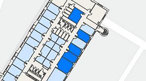 
							Planritning för Convendum Sundbyberg, 5 privata rum, 96 m²