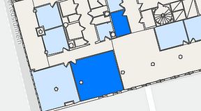 Planritning för United Spaces Götgatsbacken 22, 2 privata rum, 58 m²