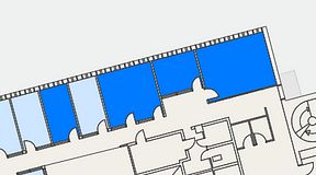 
							Planritning för Regus Lidingö, 4 privata rum, 66 m²