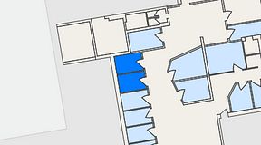 
							Planritning för Växthuset Vasatorpsvägen, 2 privata rum, 18 m²