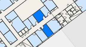 
							Planritning för Convendum Avenyn, 2 privata rum, 25 m²