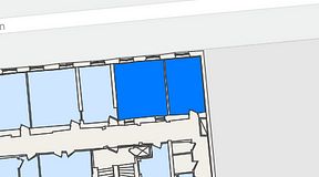
							Planritning för KG10 Kungsgatan 8, 2 privata rum, 45 m²
