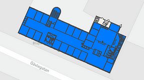 
							Planritning för Convendum Gävlegatan 16, 1 privata rum, 812 m²