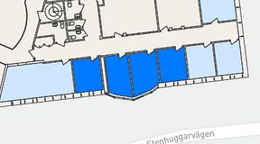 
							Planritning för Regus Saltsjö-Boo, 4 privata rum, 42 m²
