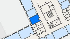 
							Planritning för iOffice Olof Palmes Gata 11, 1 privata rum, 12 m²