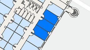 
							Planritning för Convendum Sundbyberg, 3 privata rum, 50 m²