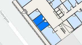 
							Planritning för Convendum Avenyn, 2 privata rum, 20 m²