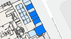 
							Planritning för Convendum Vasagatan 16, 5 privata rum, 140 m²