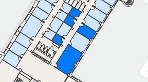 
							Planritning för Convendum Sundbyberg, 5 privata rum, 84 m²