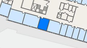 
							Planritning för FirstOffice Kungsängsvägen 27, 1 privata rum, 15 m²