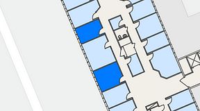 
							Planritning för Regus Helsingborg Södergatan, 2 privata rum, 26 m²