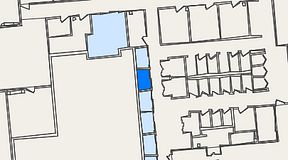 
							Planritning för WeWork Regeringsgatan 29, 1 privata rum, 3 m²