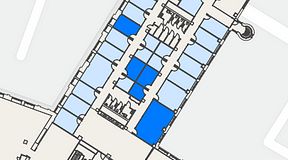 
							Planritning för Convendum Sundbyberg, 5 privata rum, 88 m²