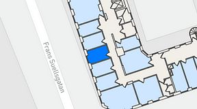
							Planritning för Regus Adelgatan 21, 1 privata rum, 8 m²