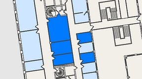 
							Planritning för Spaces Nordenskiöldsgatan, 5 privata rum, 78 m²