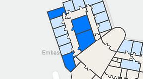 
							Planritning för Quality Office Nacka, 4 privata rum, 81 m²