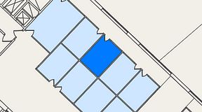 
							Planritning för United Spaces Lindholmen, 1 privata rum, 22 m²