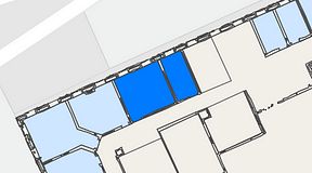 
							Planritning för iOffice Vasagatan 10, 2 privata rum, 31 m²