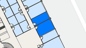 
							Planritning för Convendum Vasagatan 16, 2 privata rum, 39 m²