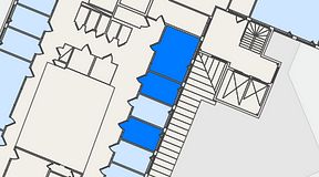 
							Planritning för FASTOFFICE Johanneslundsvägen 12, 3 privata rum, 33 m²