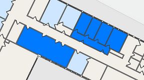 
							Planritning för Quick Office Älvsjö, 2 privata rum, 95 m²