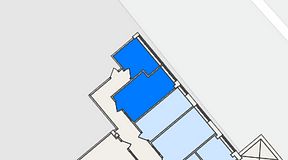 
							Planritning för Regus Hagsätra, 2 privata rum, 22 m²