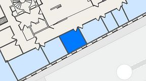 
							Planritning för iOffice Vasagatan 12, 1 privata rum, 18 m²