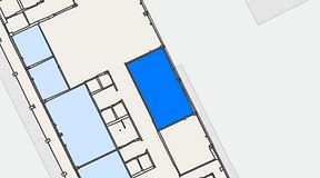 Planritning för Convendum Vegagatan 14, 1 privata rum, 26 m²