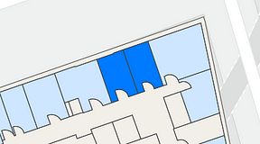 
							Planritning för Walborg Ventures, 2 privata rum, 30 m²