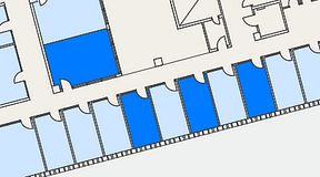 
							Planritning för Regus Lidingö, 4 privata rum, 50 m²