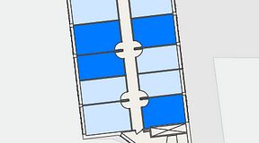 
							Planritning för Regus Rotsunda, 4 privata rum, 70 m²